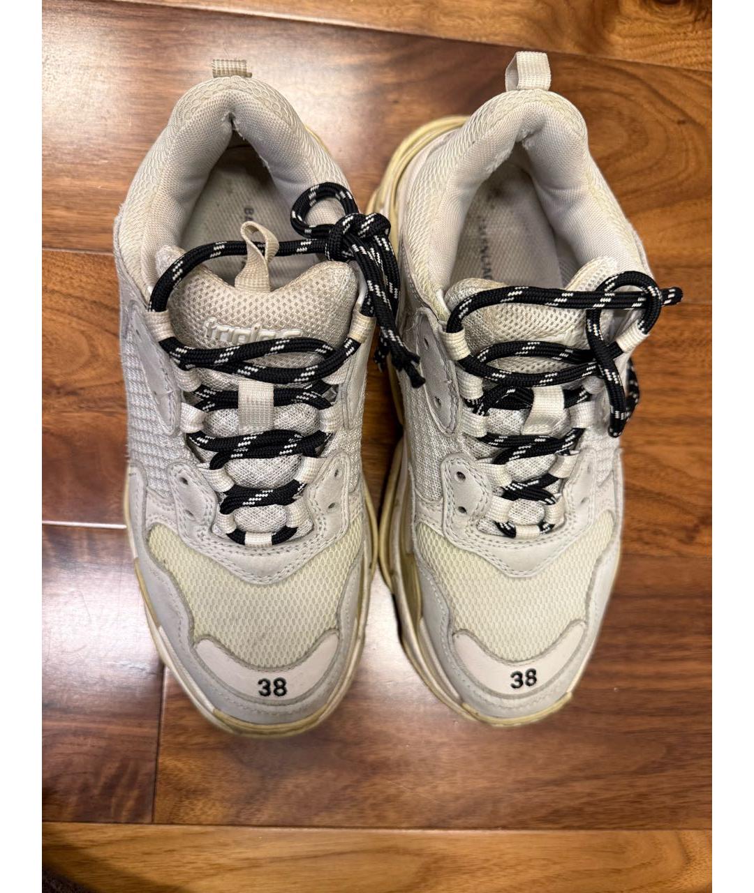 BALENCIAGA Белые кеды, фото 3