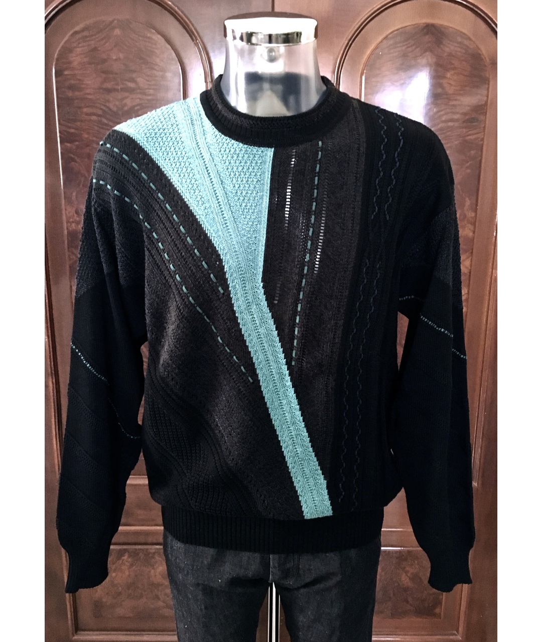 BILANCIONI Мульти хлопковый джемпер / свитер, фото 9