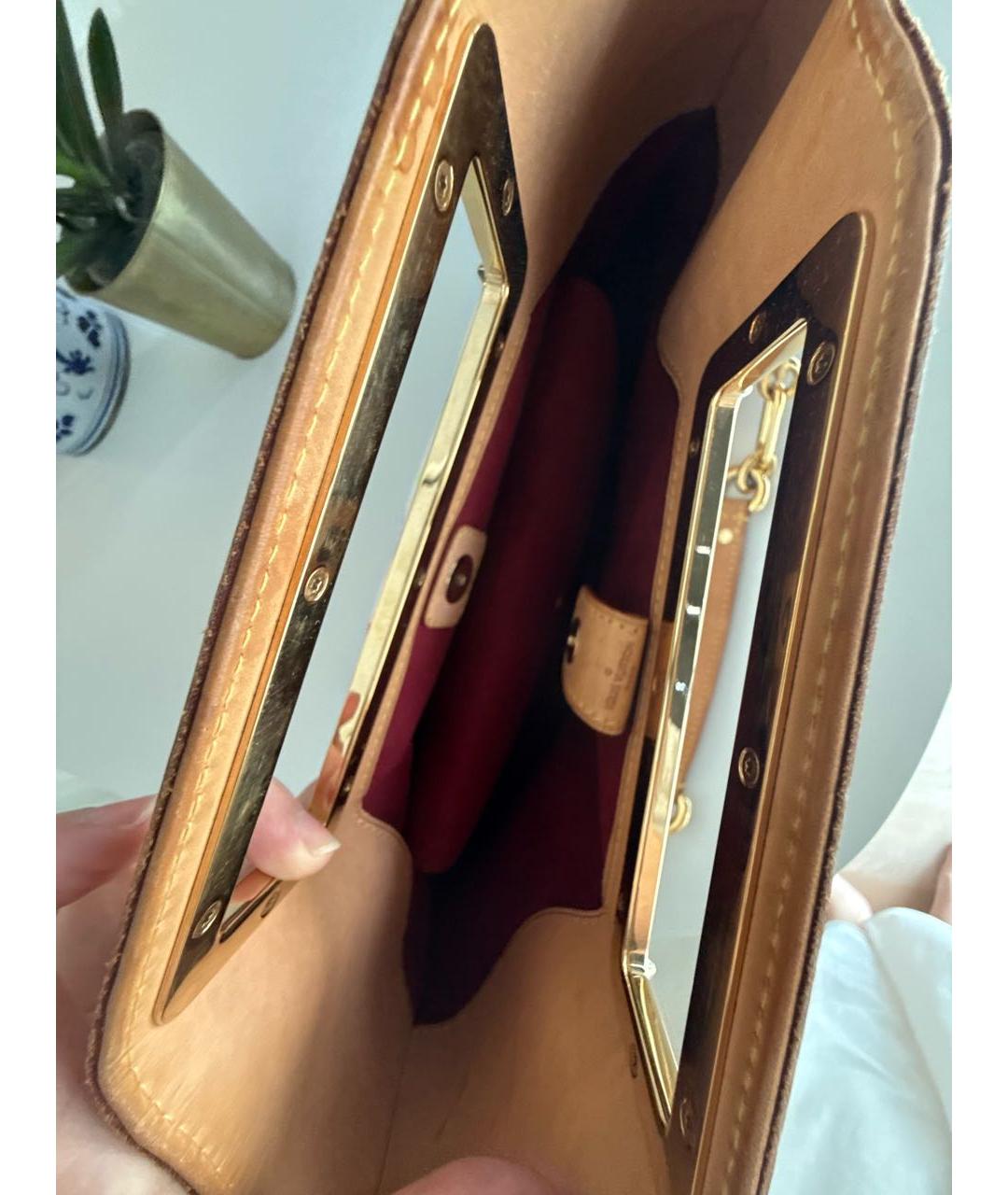 LOUIS VUITTON Белая сумка через плечо, фото 4