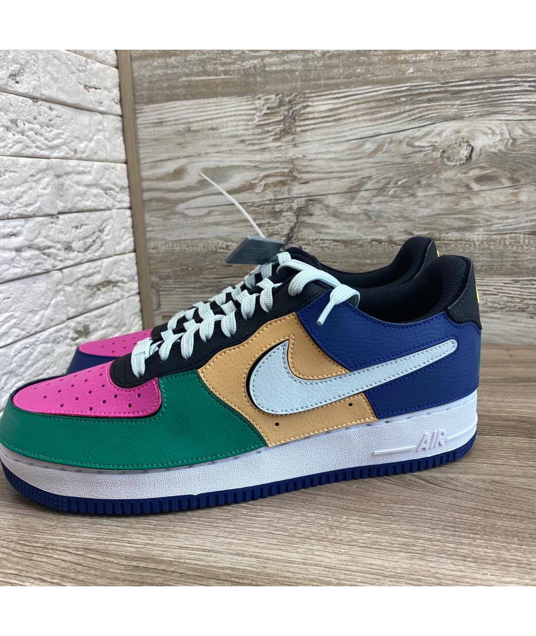 NIKE Мульти кожаные низкие кроссовки / кеды, фото 2