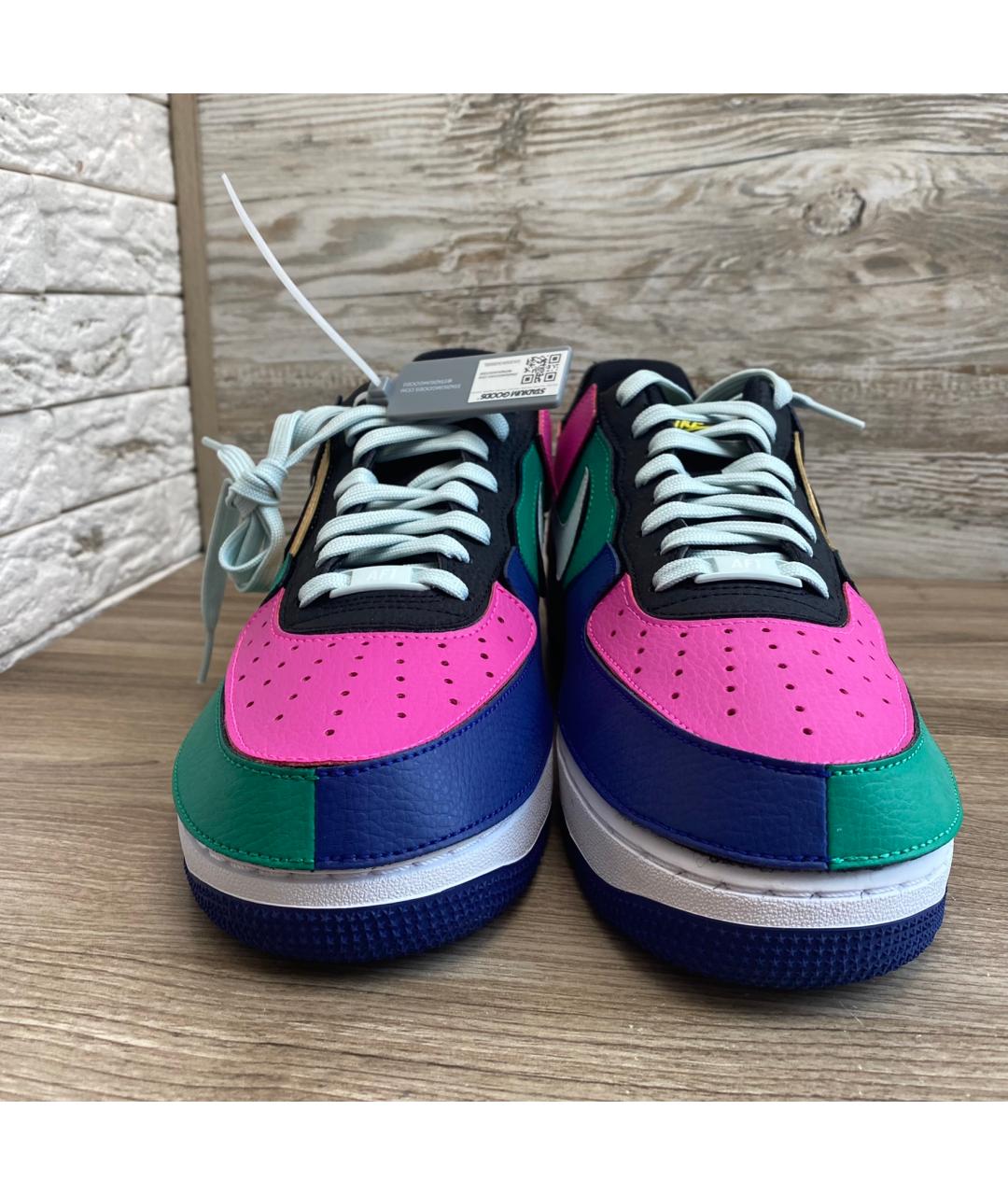 NIKE Мульти кожаные низкие кроссовки / кеды, фото 8