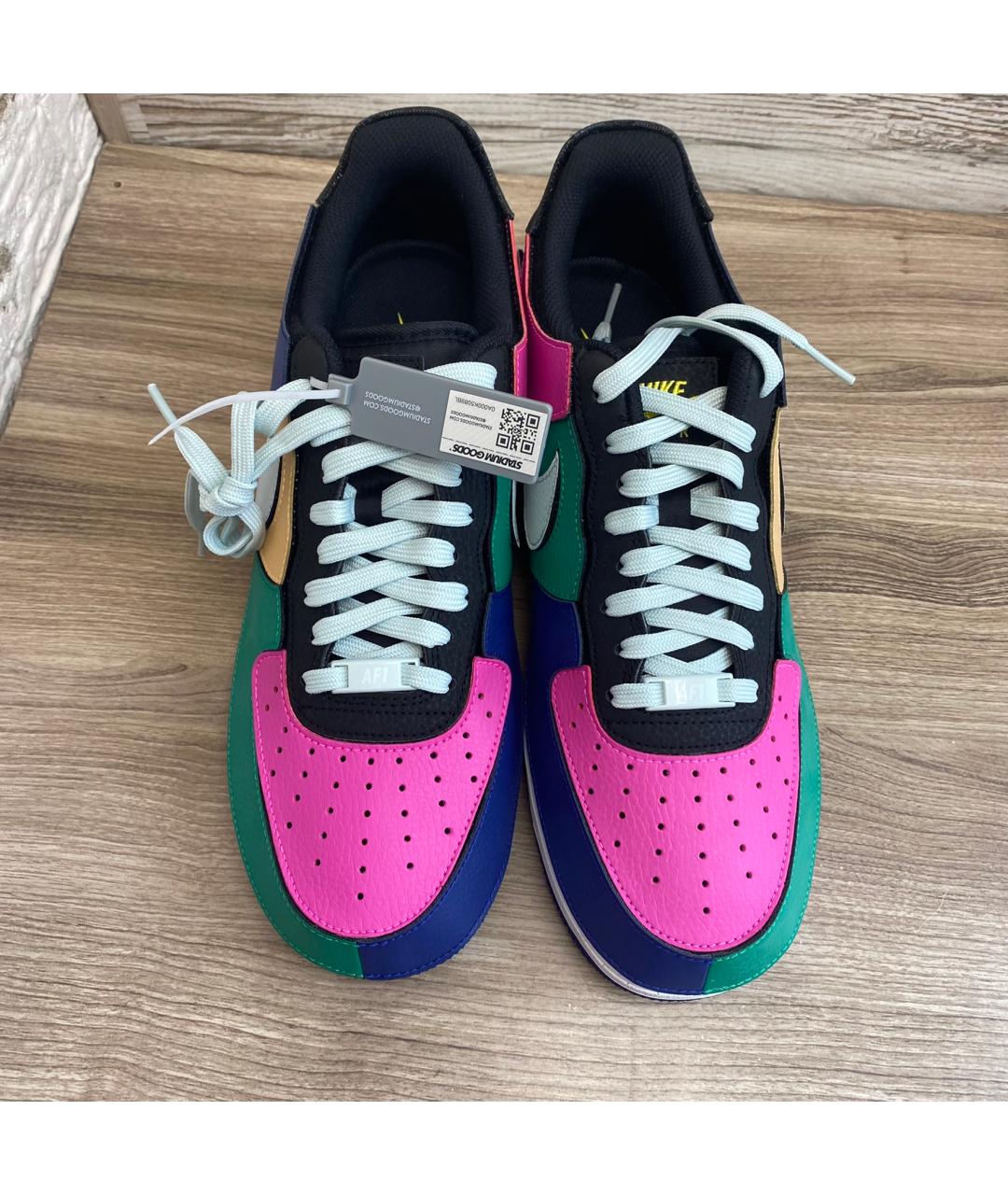 NIKE Мульти кожаные низкие кроссовки / кеды, фото 4
