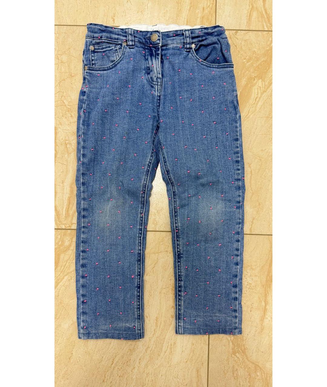 STELLA MCCARTNEY KIDS Синие деним брюки и шорты, фото 7