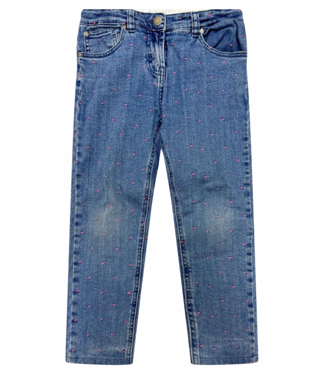 STELLA MCCARTNEY KIDS Синие деним брюки и шорты, фото 1