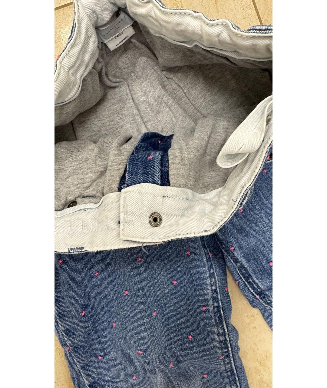 STELLA MCCARTNEY KIDS Синие деним брюки и шорты, фото 2