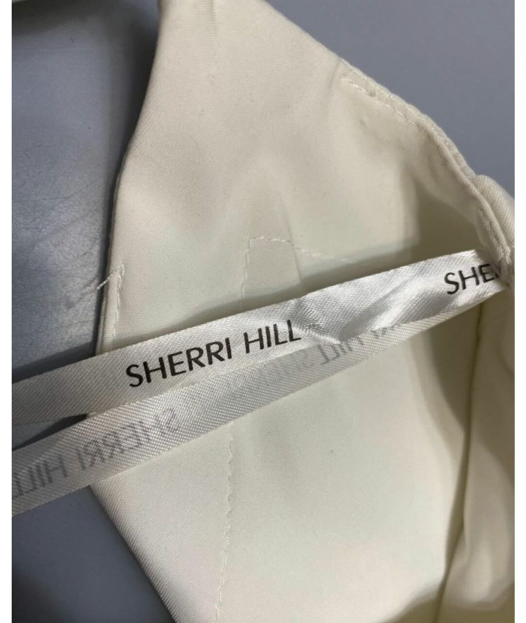 SHERRI HILL Белое вечернее платье, фото 5