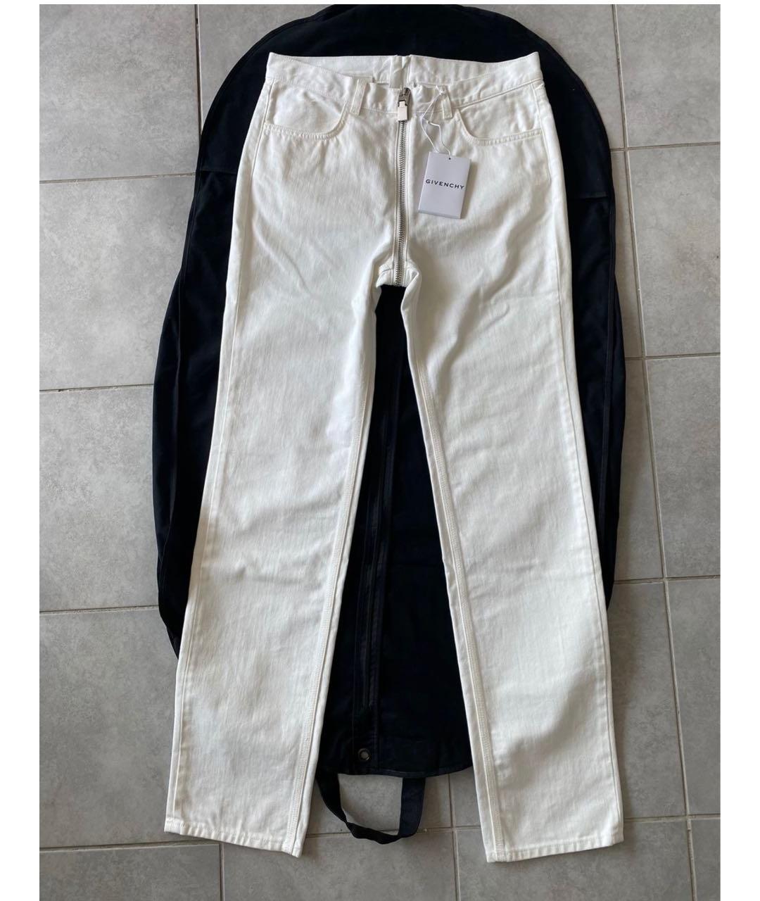 GIVENCHY Белые прямые джинсы, фото 2