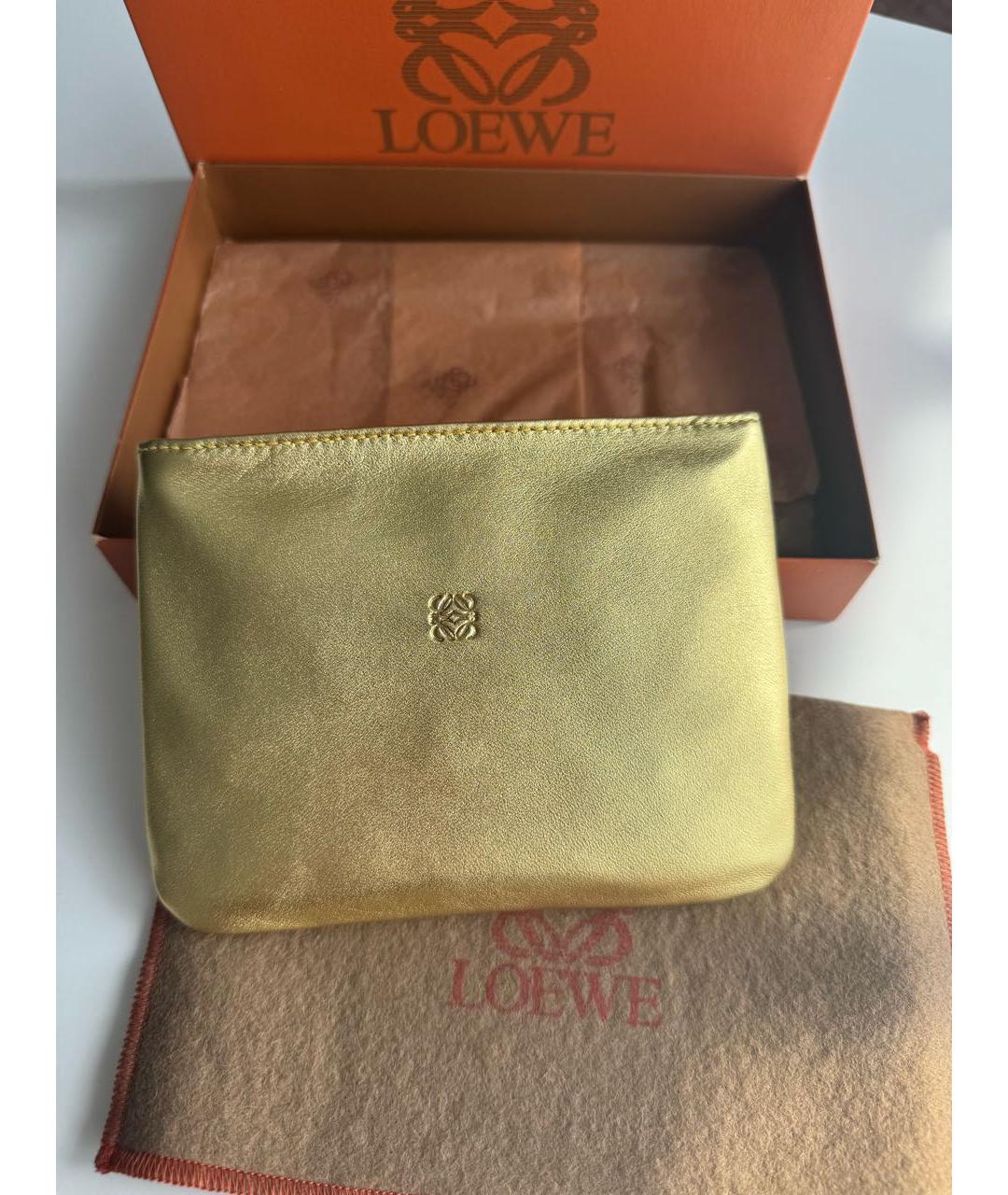LOEWE Золотая косметичка, фото 2