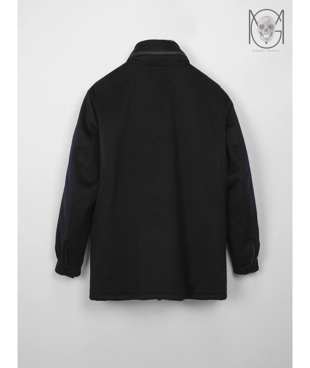 LORO PIANA Темно-синяя кашемировая куртка, фото 2