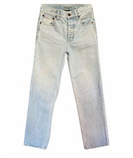 SAINT LAURENT Прямые джинсы