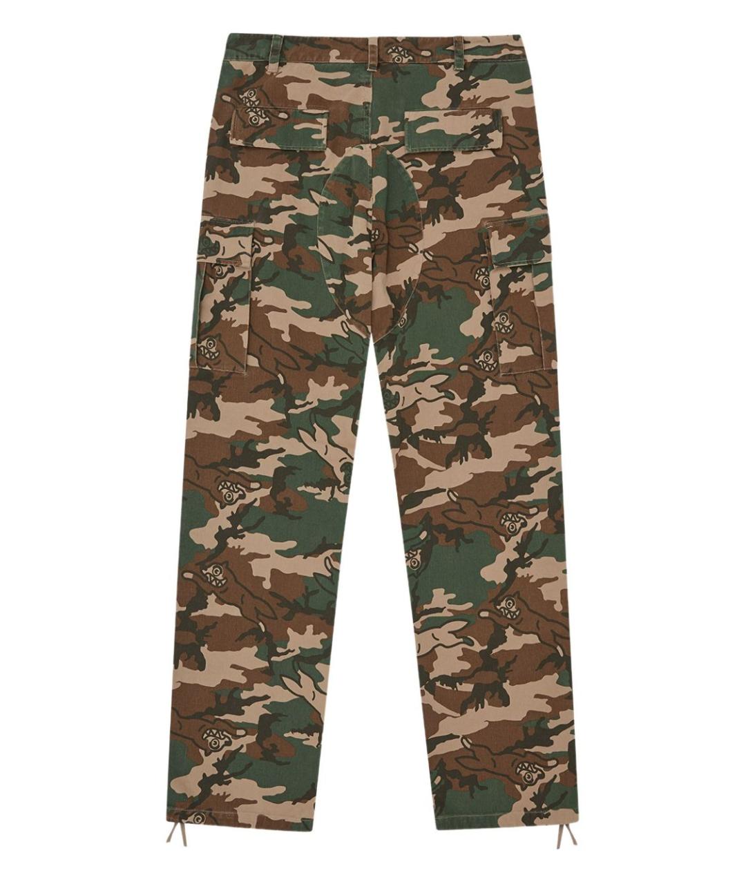 icecream Коричневые хлопковые повседневные брюки, фото 2