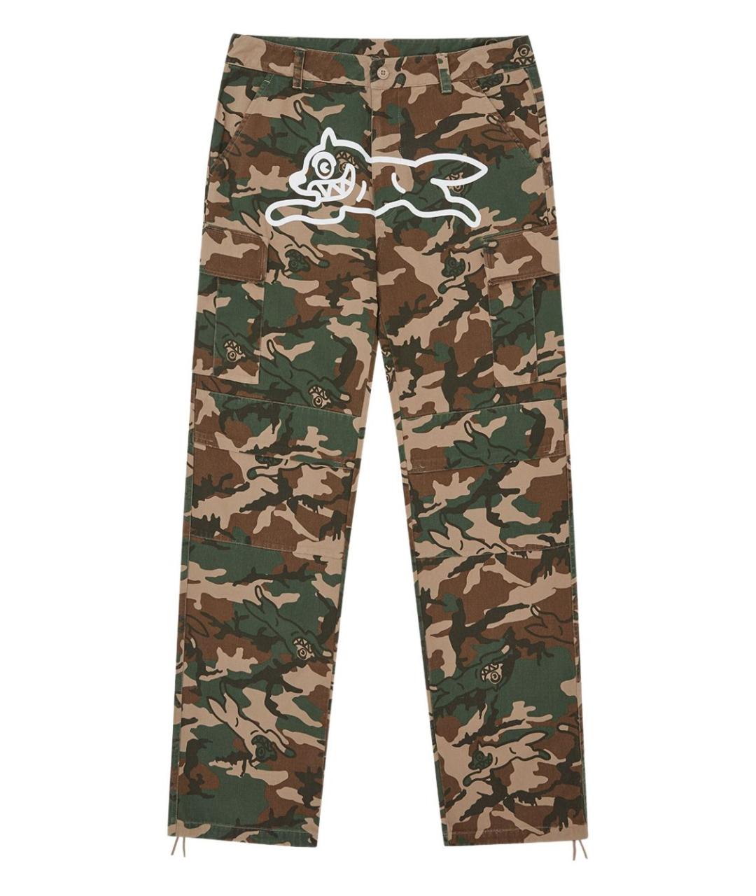 icecream Коричневые хлопковые повседневные брюки, фото 1