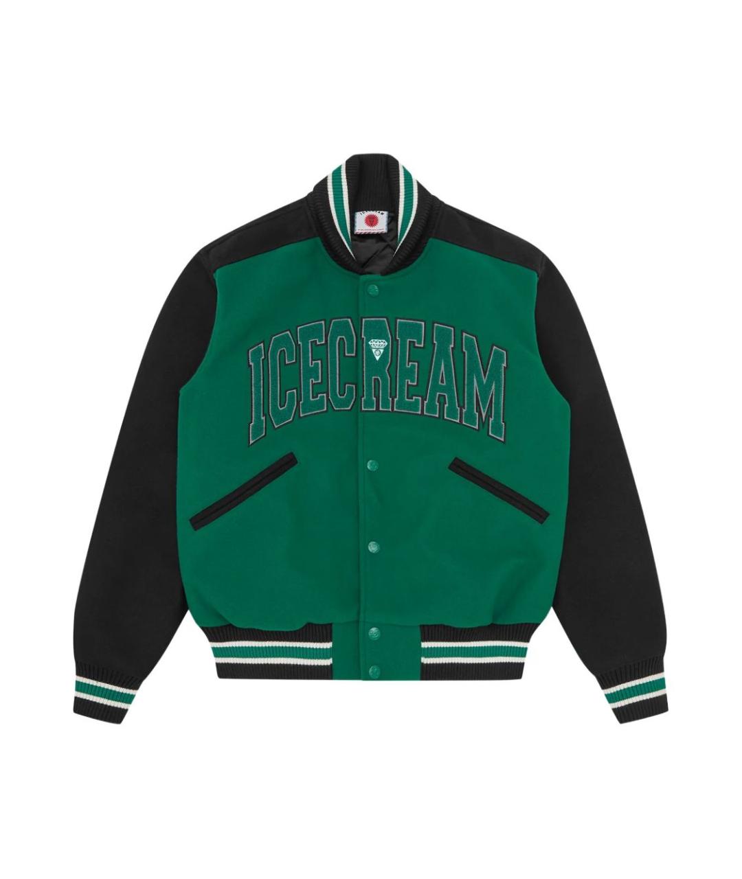 icecream Зеленая полиэстеровая куртка, фото 1
