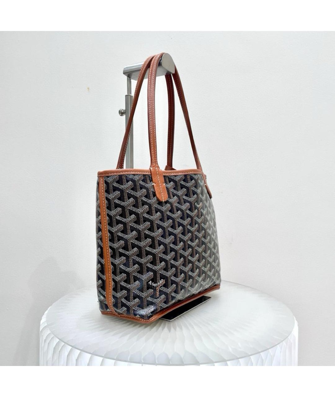 GOYARD Коричневая сумка тоут, фото 4