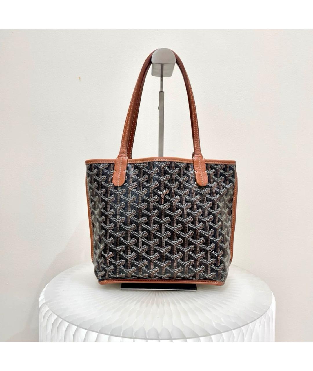 GOYARD Коричневая сумка тоут, фото 3