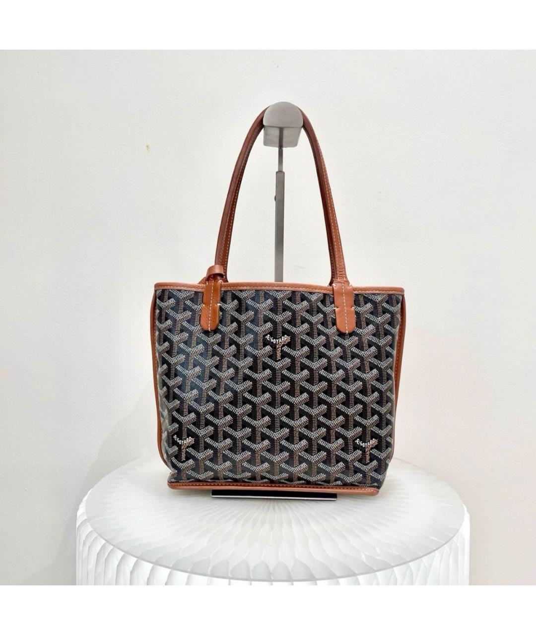 GOYARD Коричневая сумка тоут, фото 8