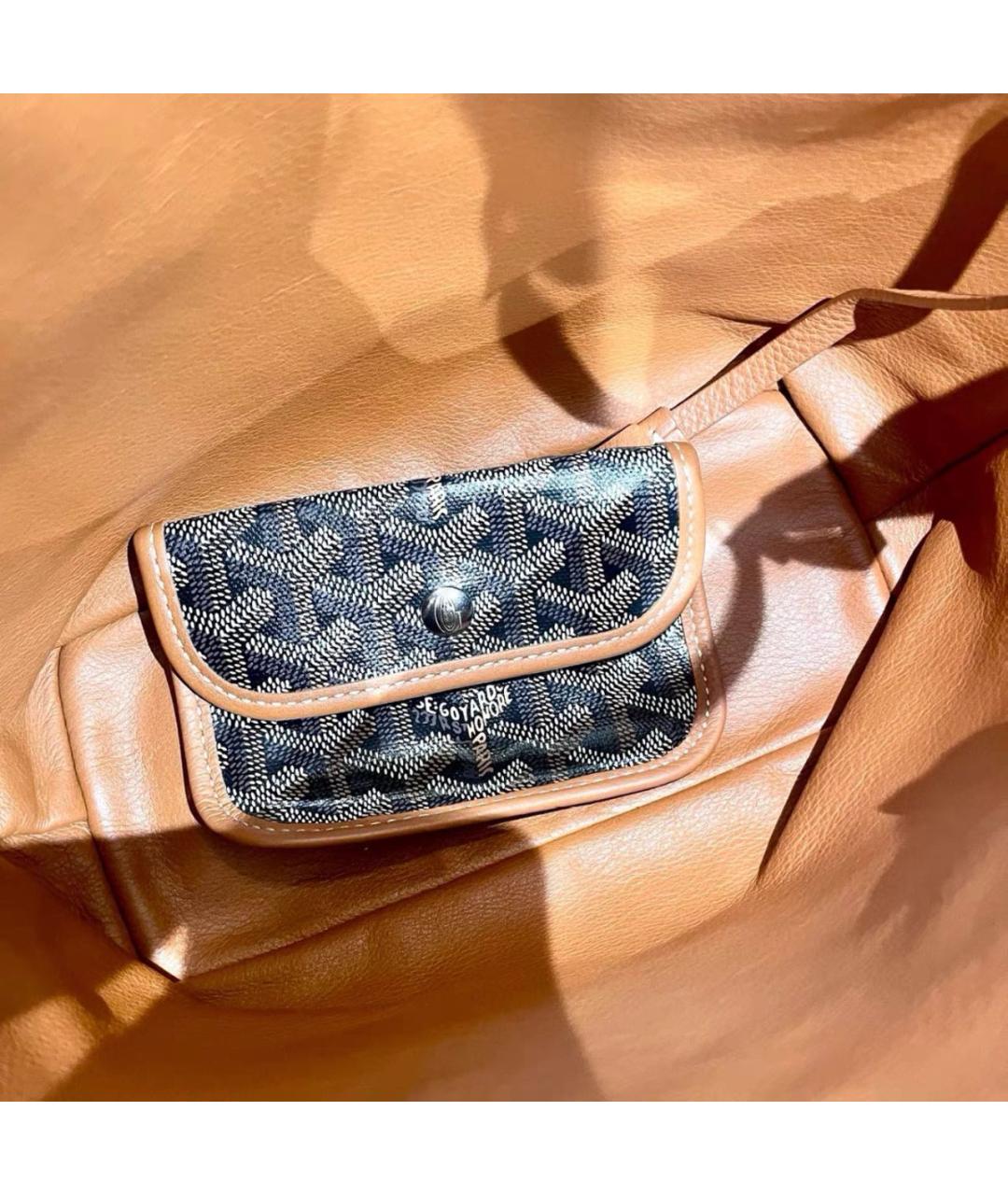 GOYARD Коричневая сумка тоут, фото 6