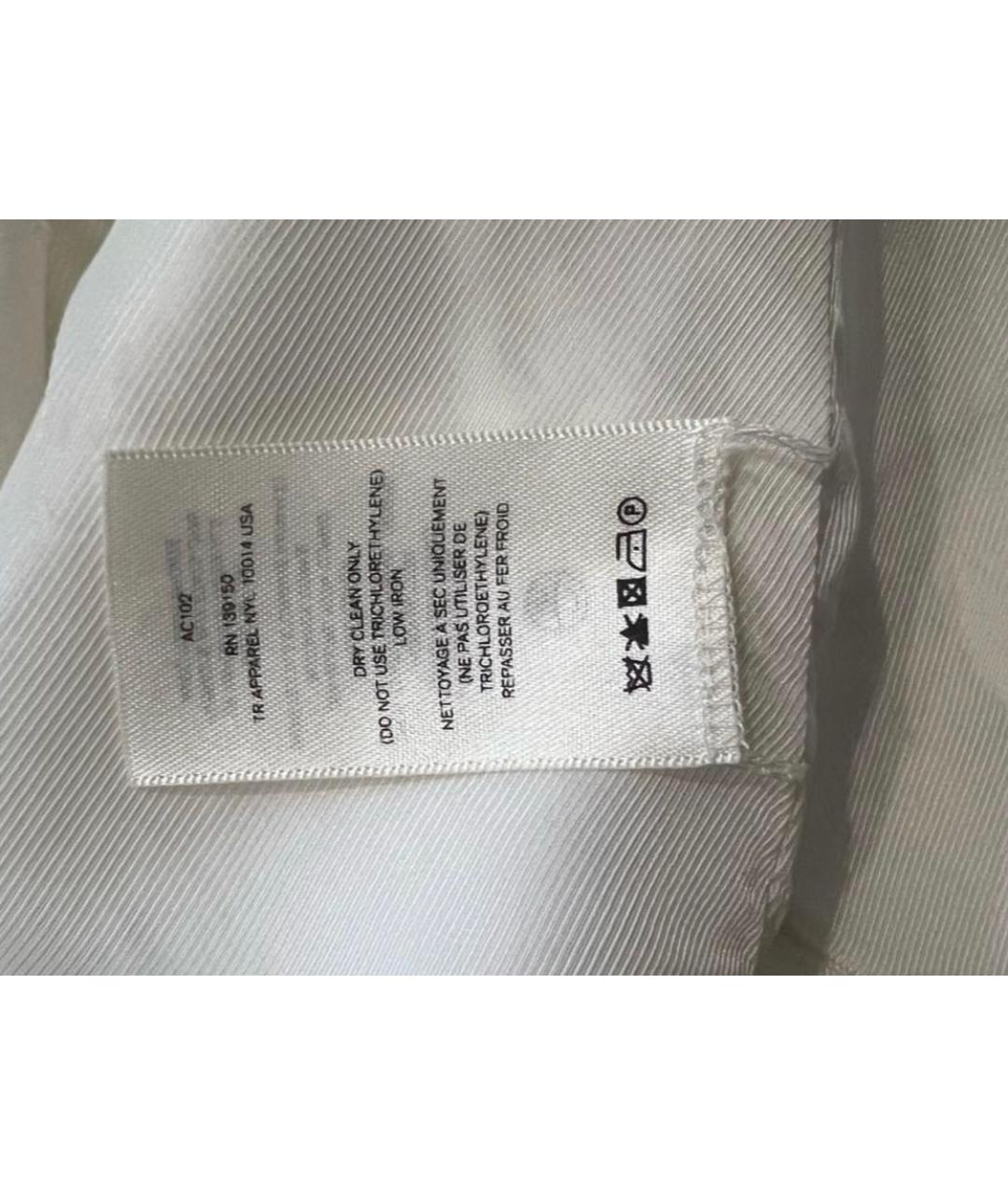 THE ROW Белый хлопковый жакет/пиджак, фото 2