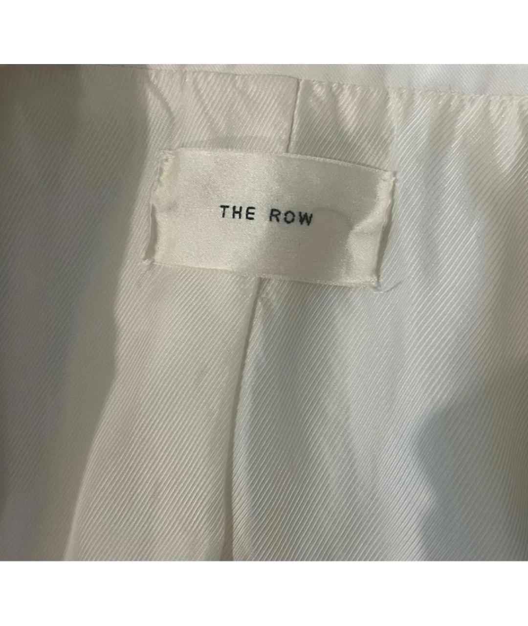 THE ROW Белый хлопковый жакет/пиджак, фото 3