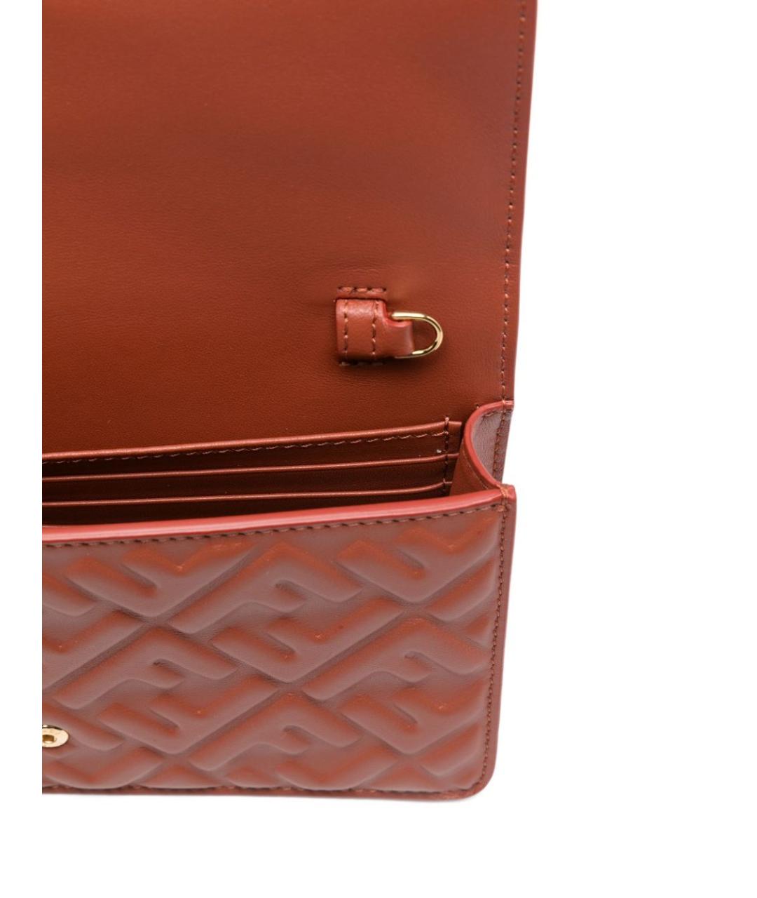 FENDI Коричневая сумка тоут, фото 4
