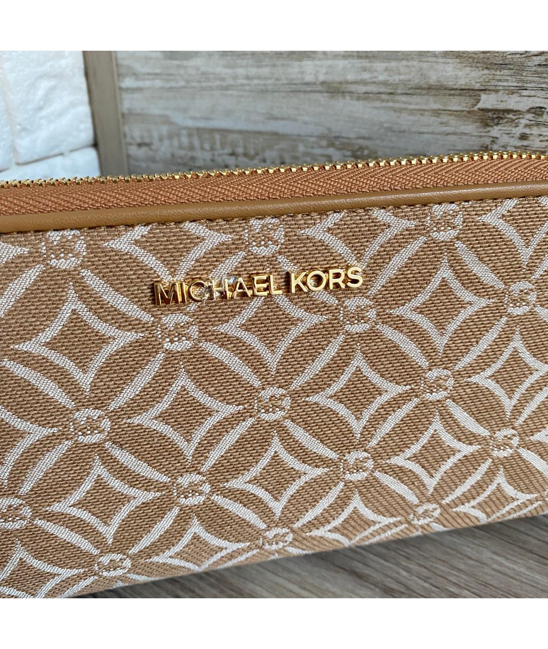 MICHAEL KORS Коричневый кошелек, фото 6