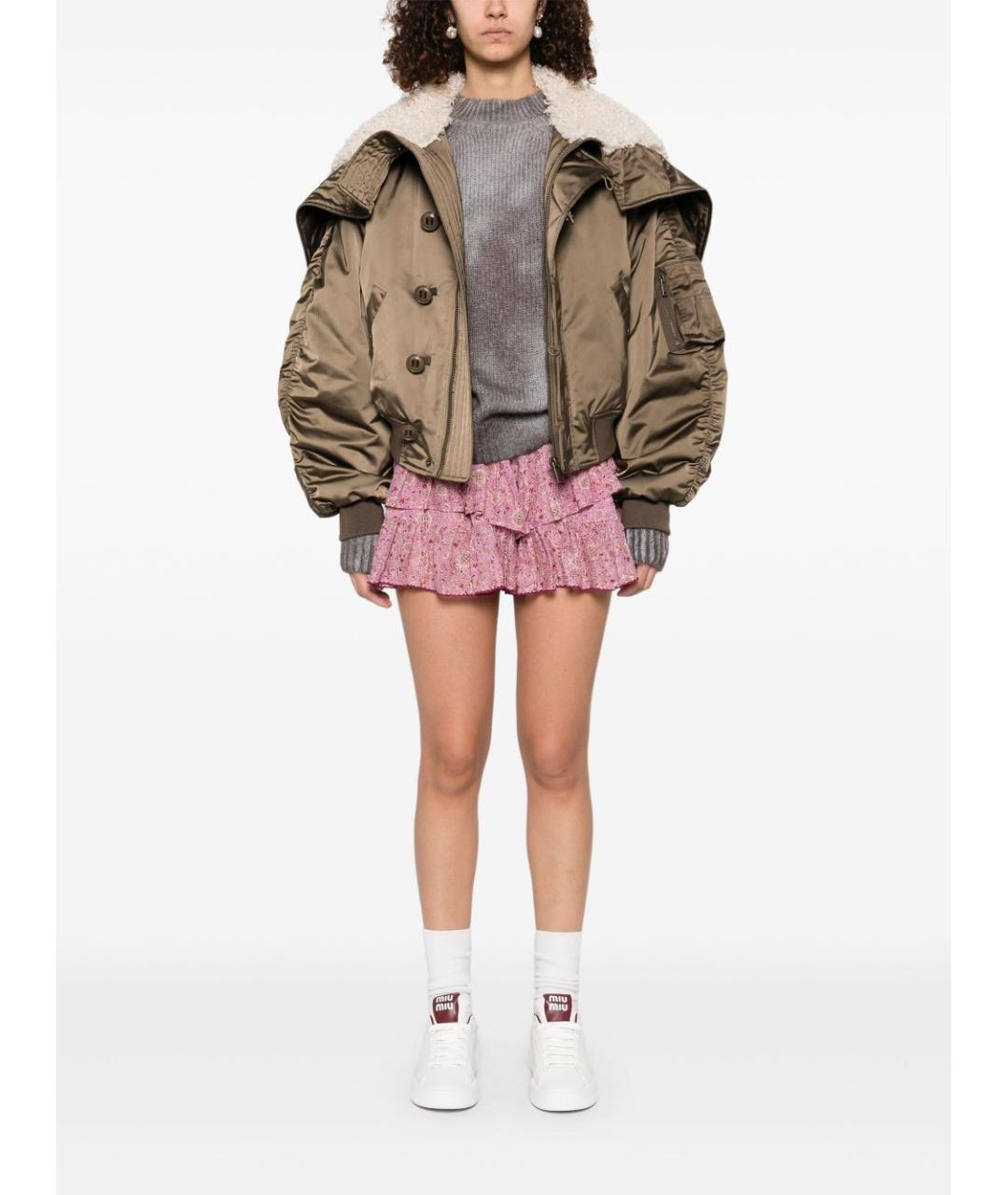 ISABEL MARANT ETOILE Хаки куртка, фото 3