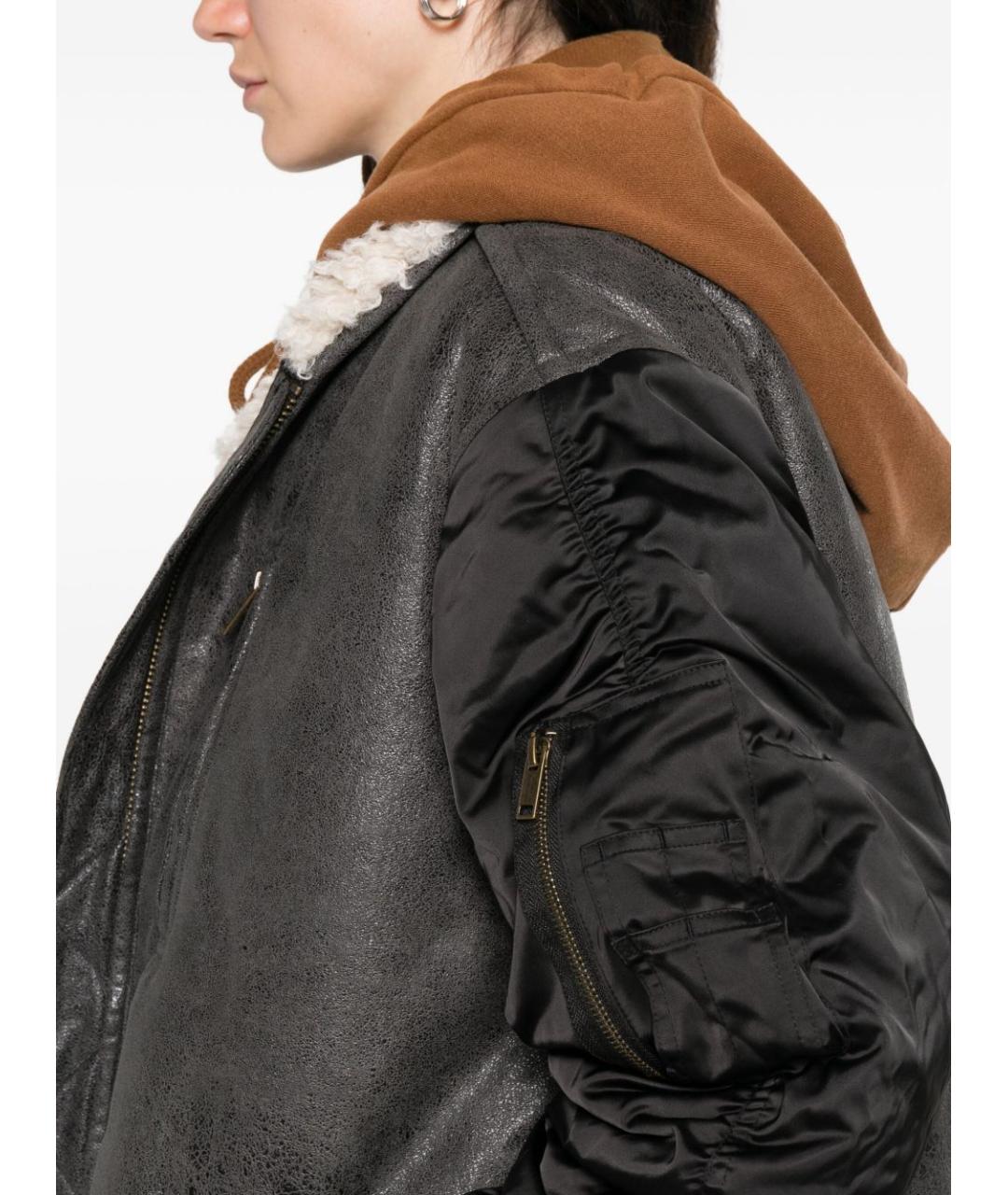 ISABEL MARANT ETOILE Черная куртка, фото 4