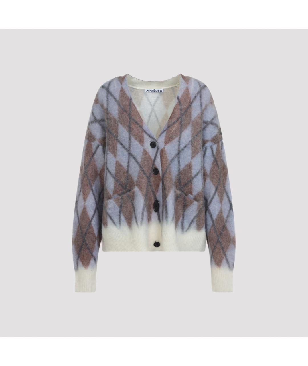 ACNE STUDIOS Мульти шерстяной кардиган, фото 3