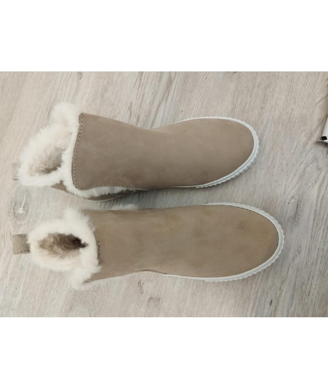 TIMBERLAND Бежевые ботинки, фото 5