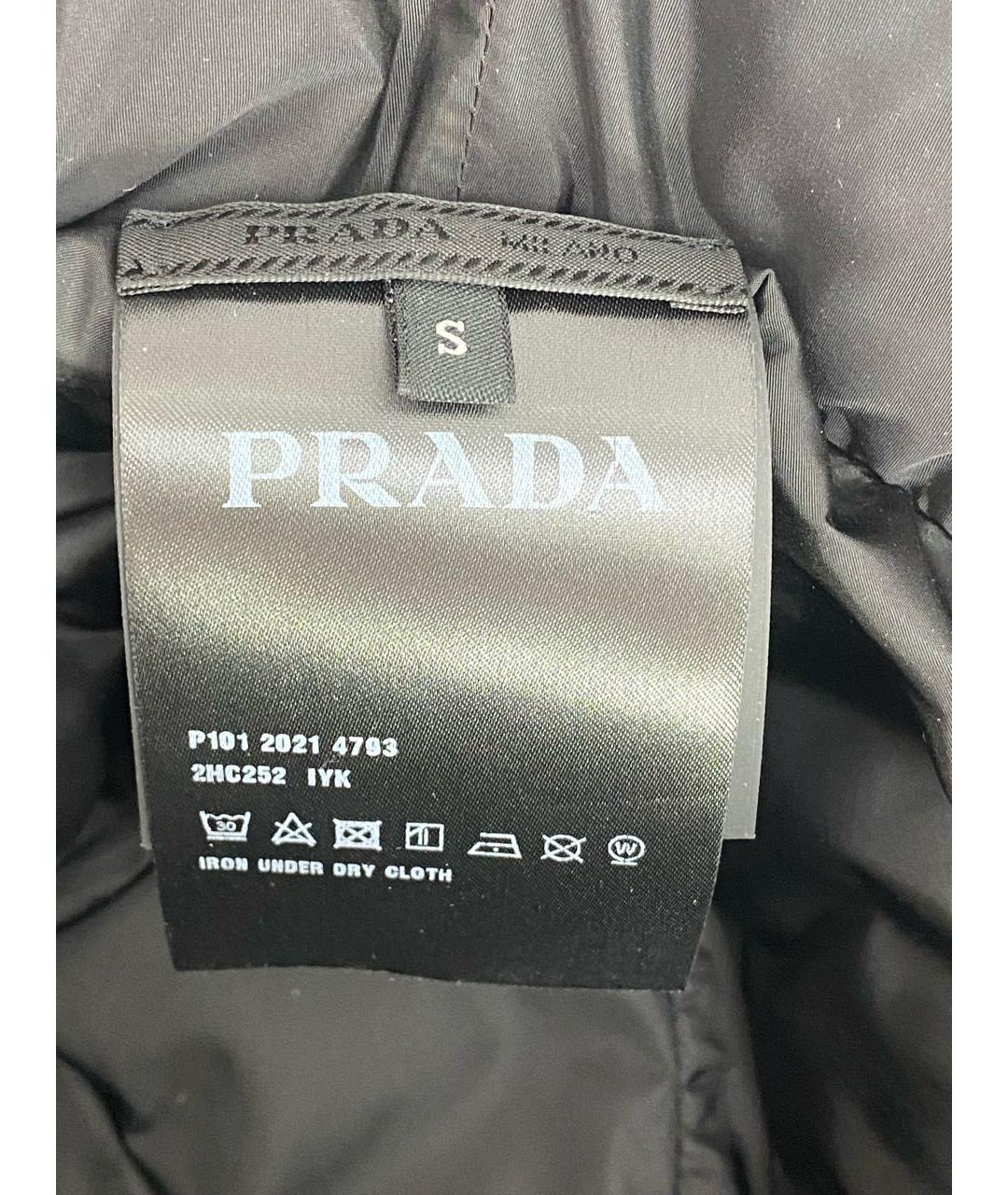 PRADA Черная шапка, фото 6