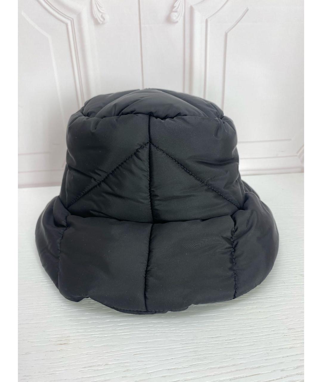 PRADA Черная шапка, фото 2