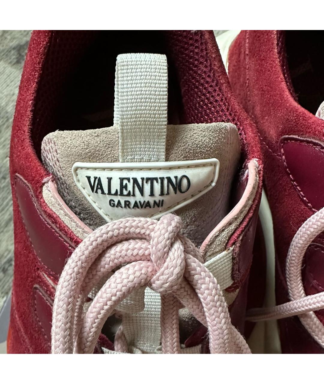 VALENTINO Кожаные кроссовки, фото 4