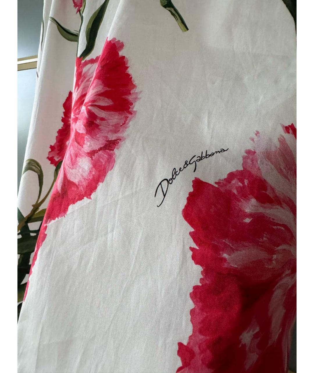 DOLCE&GABBANA Мульти хлопко-эластановый костюм с юбками, фото 4