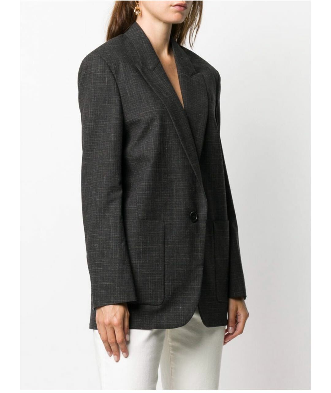 ISABEL MARANT ETOILE Черный хлопковый жакет/пиджак, фото 2