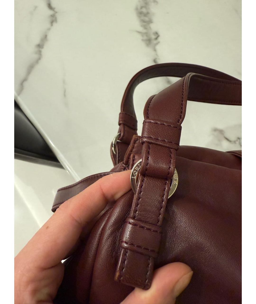 LOEWE Мульти кожаная сумка с короткими ручками, фото 6