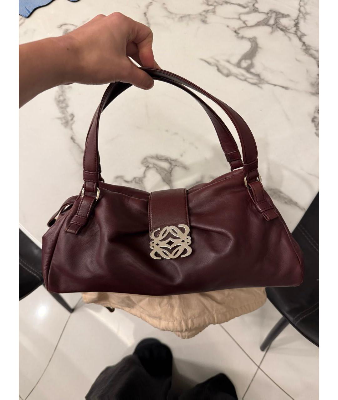 LOEWE Мульти кожаная сумка с короткими ручками, фото 9