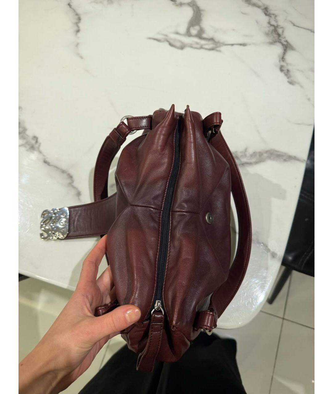 LOEWE Мульти кожаная сумка с короткими ручками, фото 8