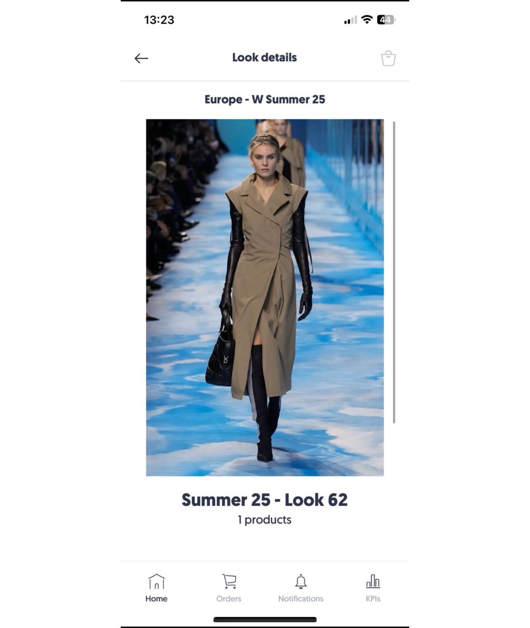 CHRISTIAN DIOR Бежевое хлопковое повседневное платье, фото 4