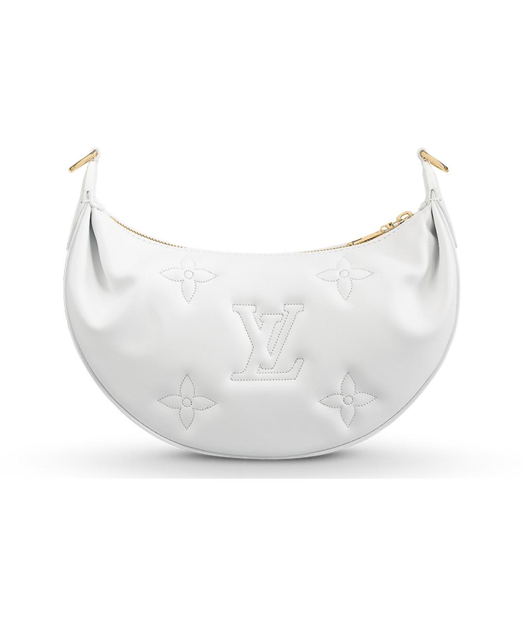 LOUIS VUITTON Белая сумка через плечо, фото 4