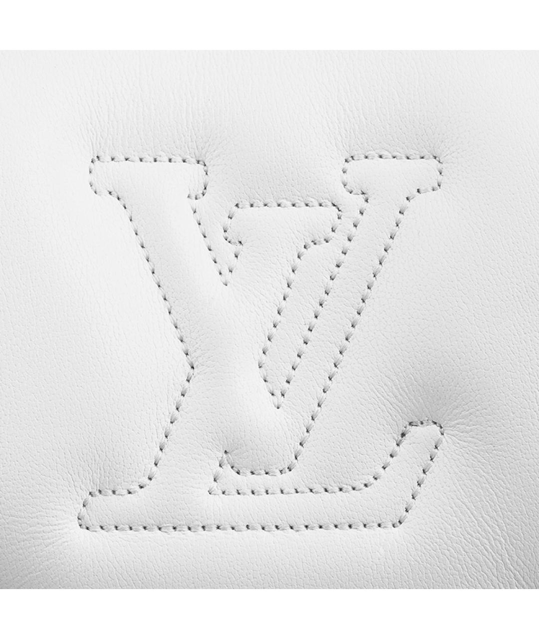 LOUIS VUITTON Белая сумка через плечо, фото 5