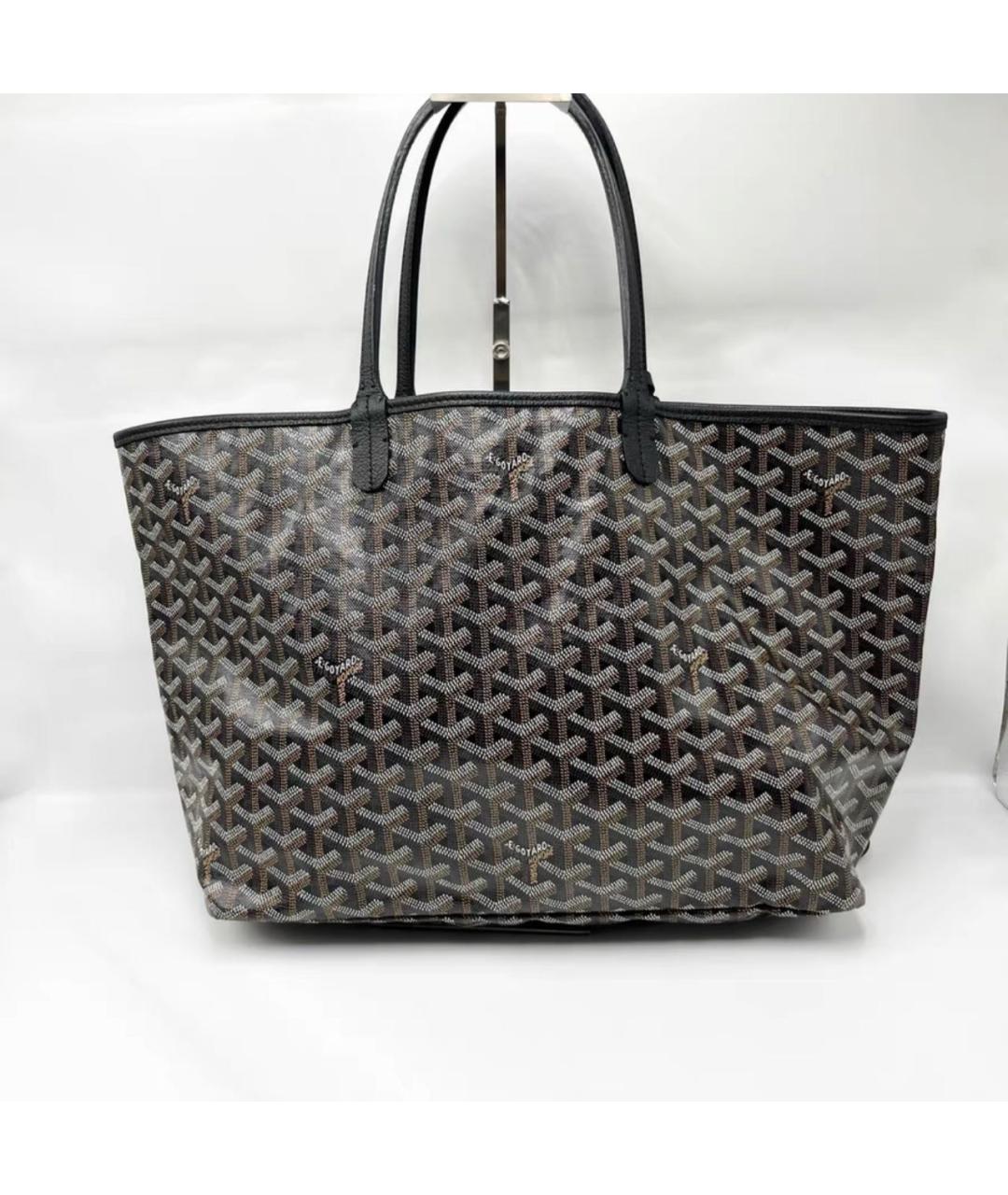 GOYARD Черная сумка тоут, фото 2