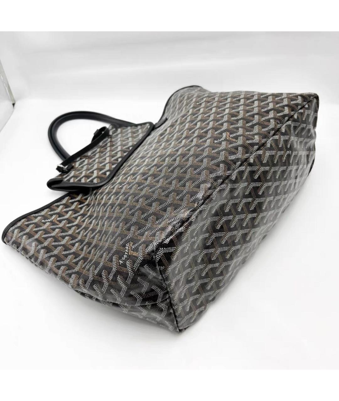 GOYARD Черная сумка тоут, фото 3