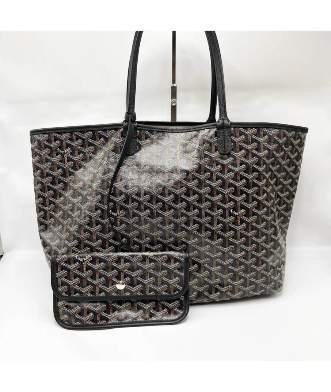 GOYARD Черная сумка тоут, фото 7