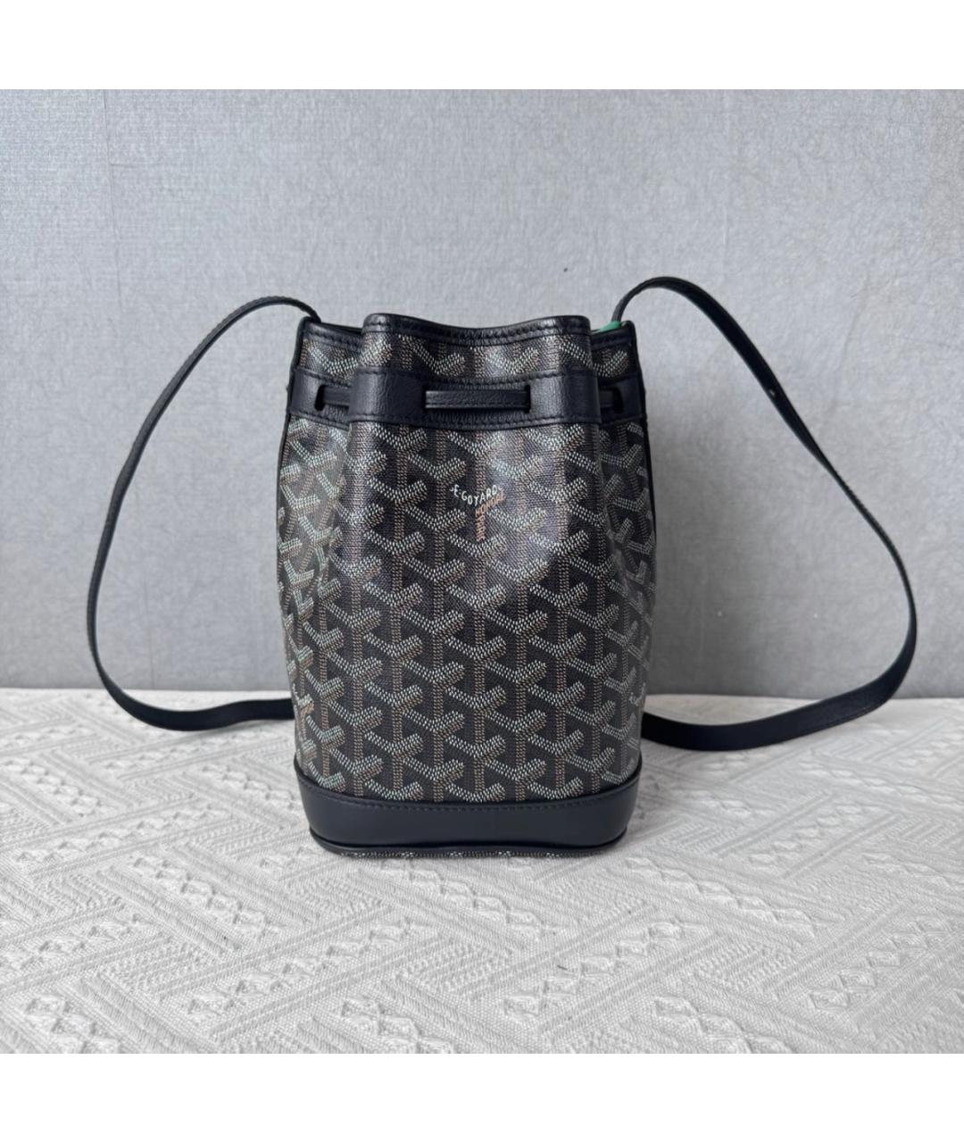 GOYARD Черная сумка через плечо, фото 2