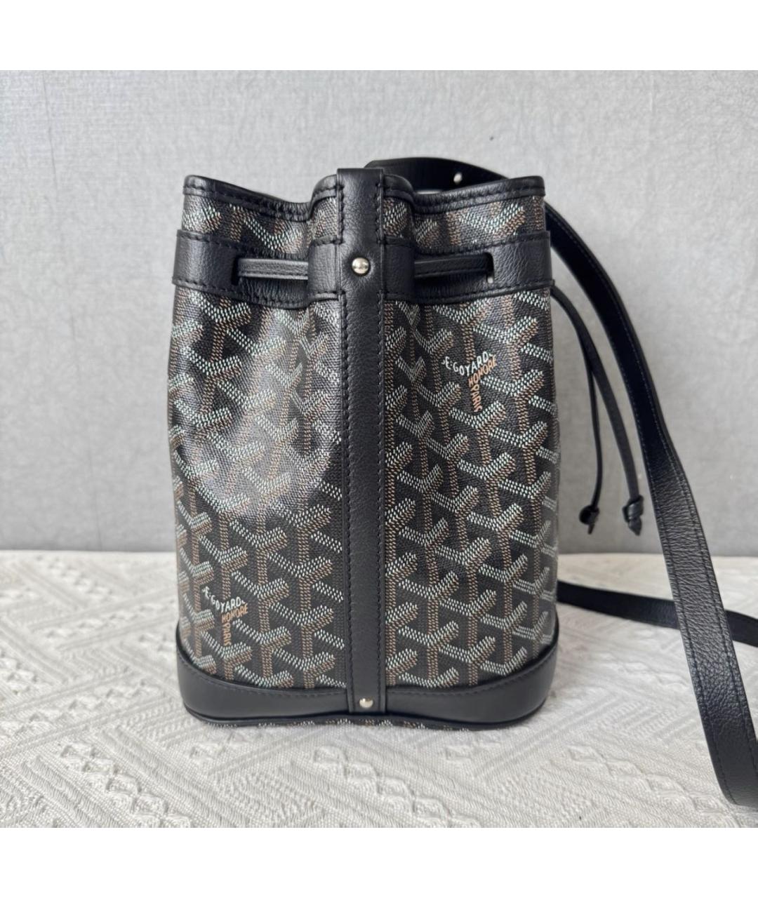 GOYARD Черная сумка через плечо, фото 4