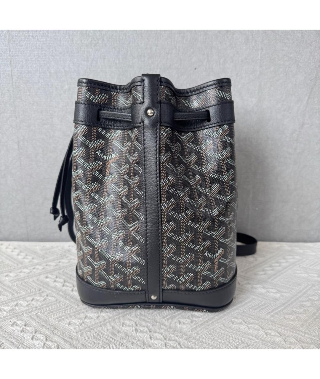 GOYARD Черная сумка через плечо, фото 3