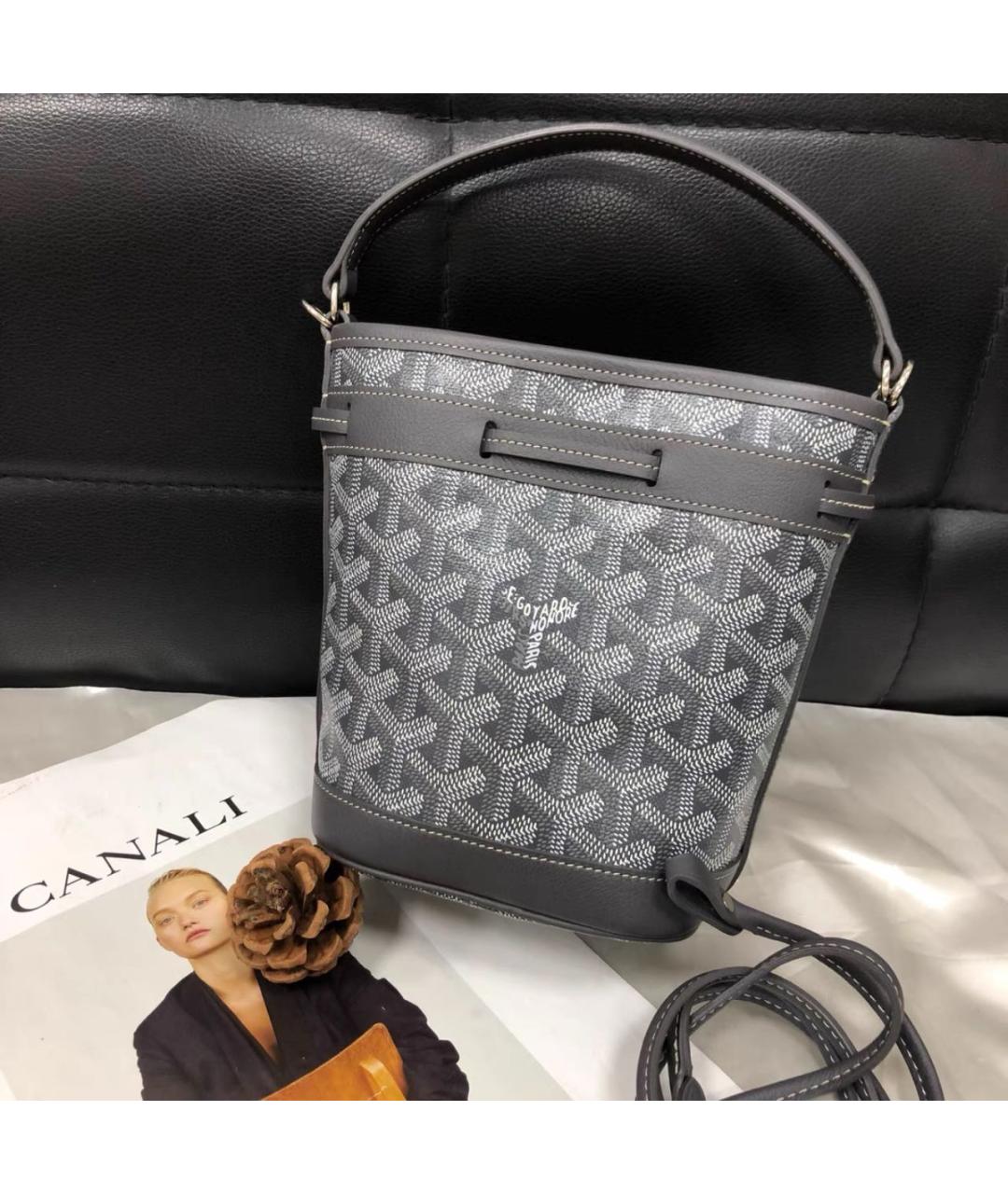 GOYARD Серая сумка тоут, фото 2