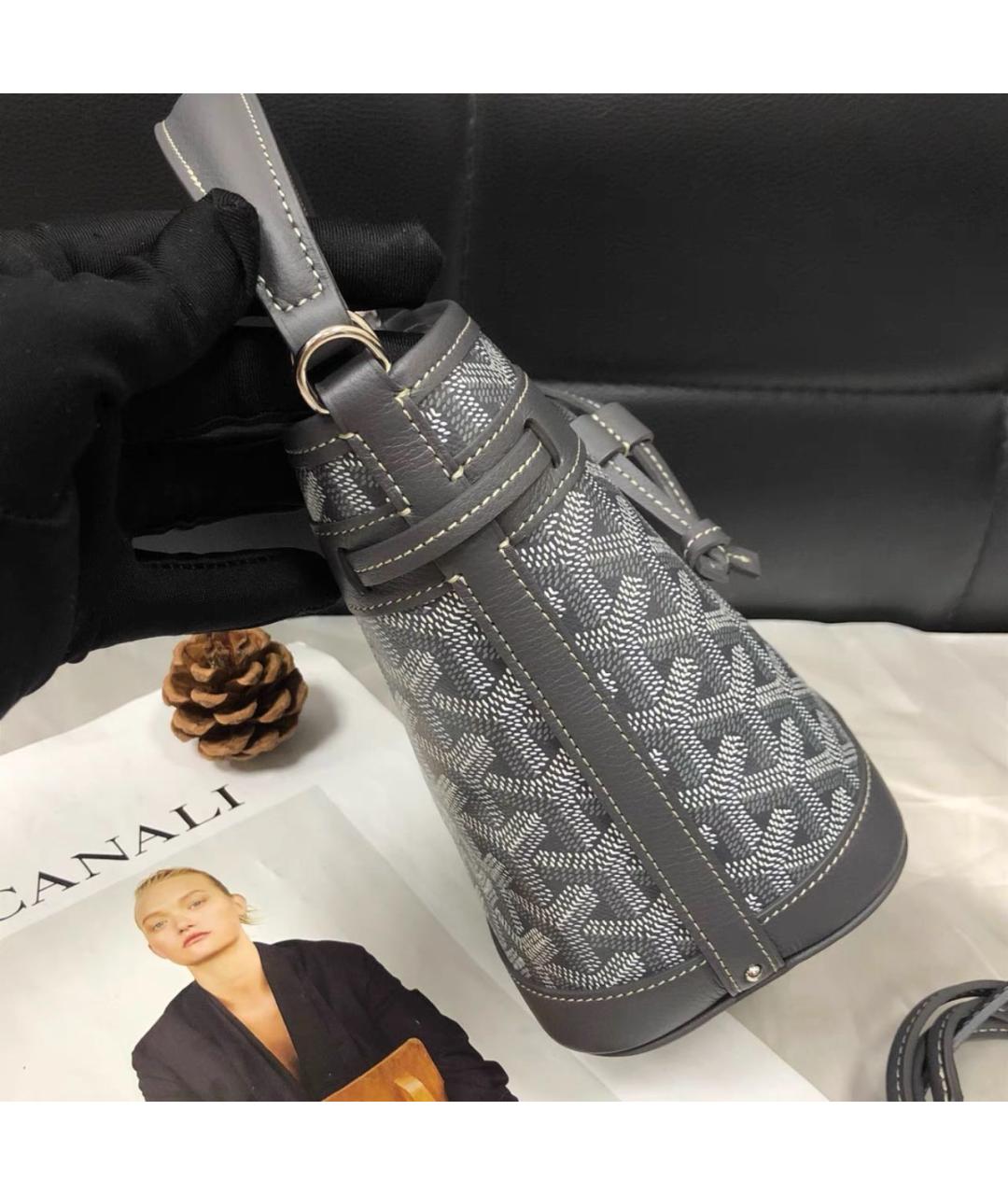 GOYARD Серая сумка тоут, фото 4