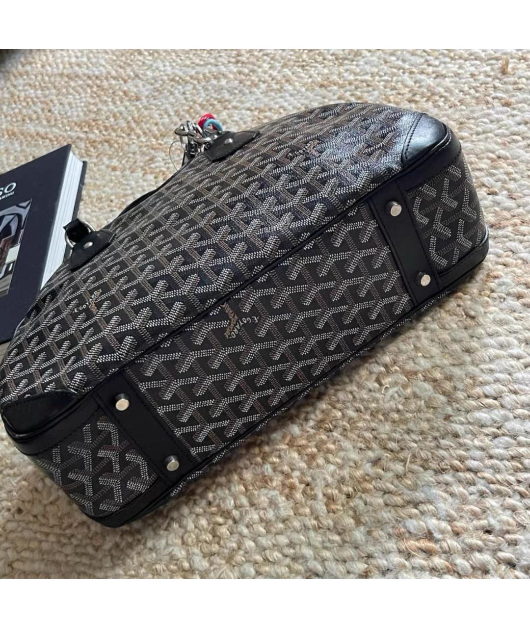 GOYARD Черная сумка тоут, фото 5