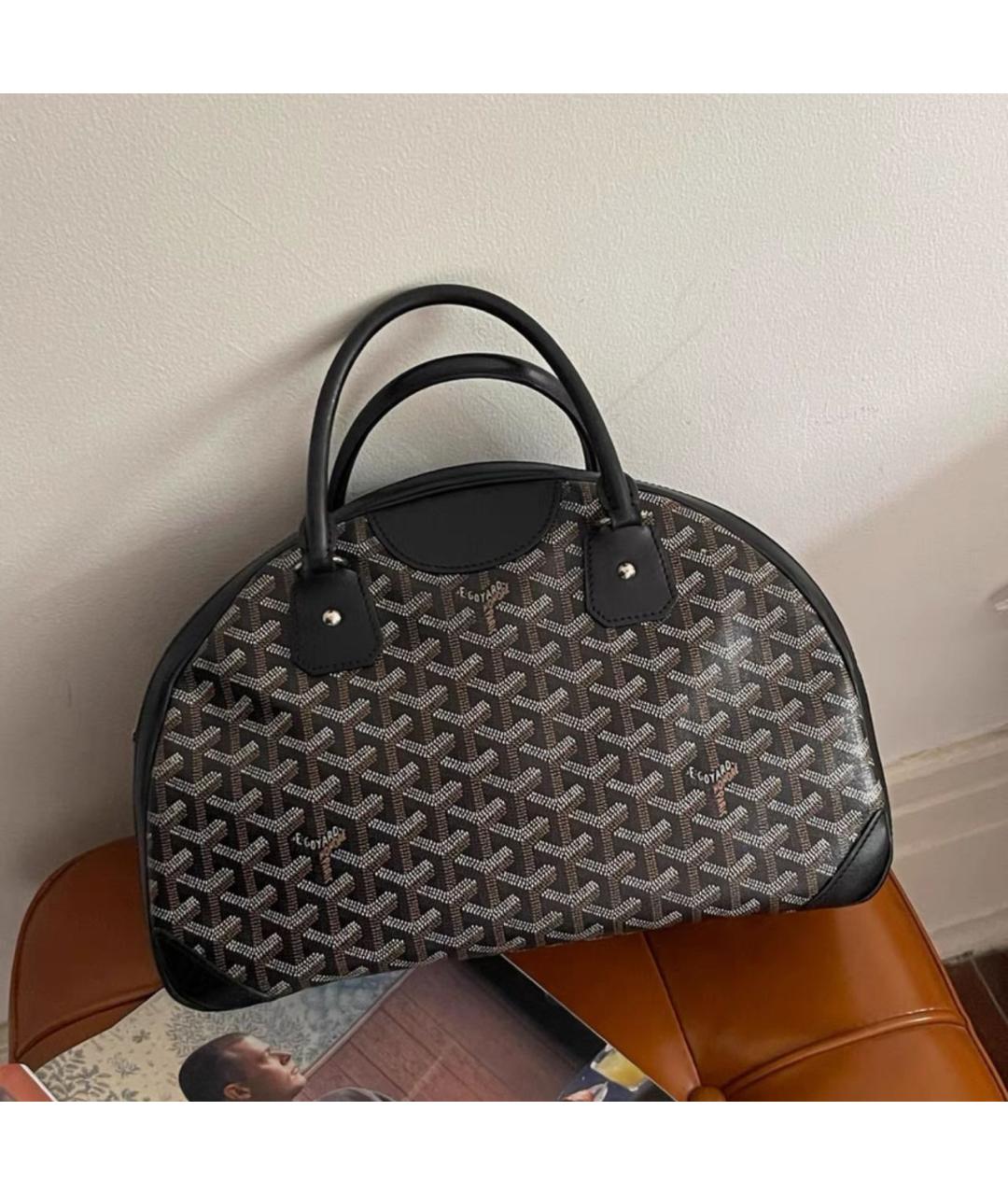 GOYARD Черная сумка тоут, фото 2